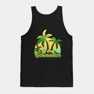 Off Duty Counselor Tank Top